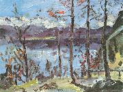 Lovis Corinth Ostern am Walchensee oil on canvas